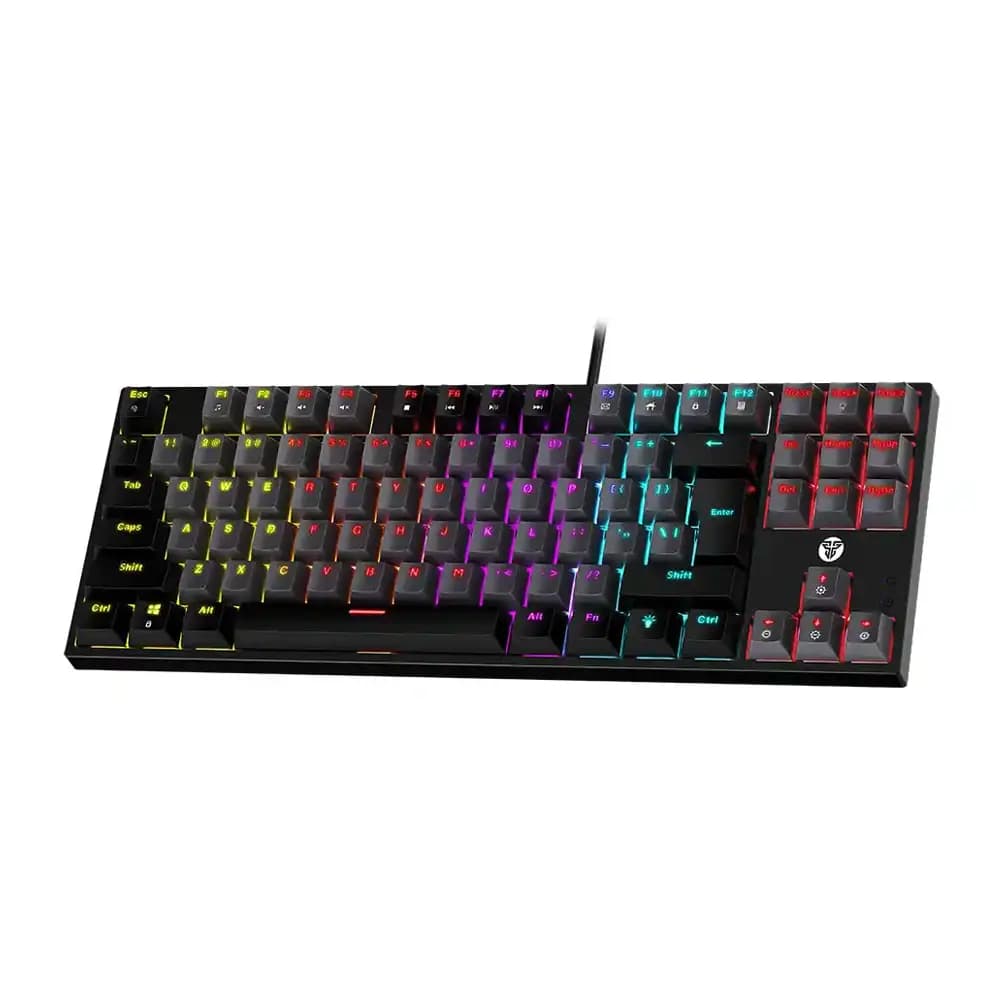کیبورد گیمینگ فنتک مدل ATOM87 MK876V2 Blue Switch — تصویر ۳