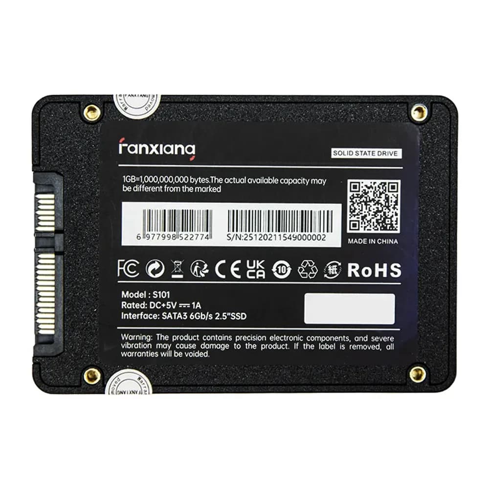 حافظه SSD فانشیانگ مدل S101 – ظرفیت 240 گیگابایت — تصویر ۳