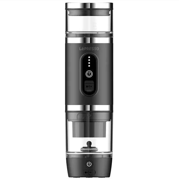 اسپرسو ساز و فوم ساز شیر لپرسو Lepresso Coffee Machine with Milk Frother LPCFFM4IN1BK — تصویر ۴