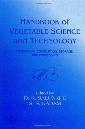 دانلود کتاب Handbook of Vegetable Science and Technology (Food Science and Technology) — تصویر ۲