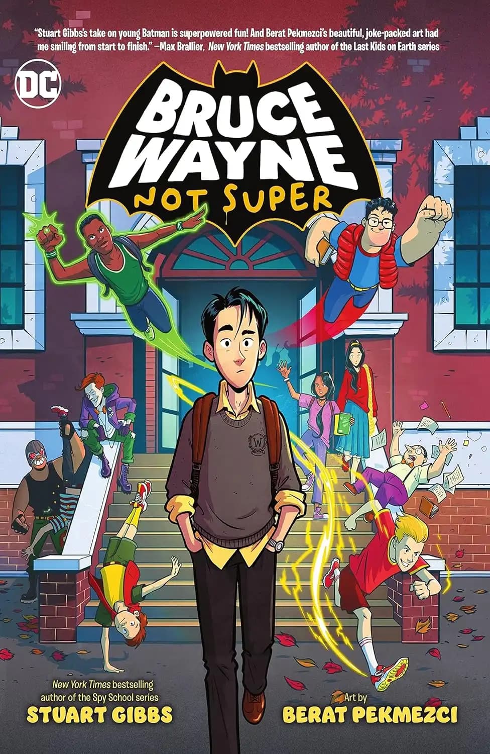 کتاب بروس وین: ابرقهرمان نیست (Bruce Wayne: Not Super) نسخه انگلیسی PDF | استوارت گیبز
