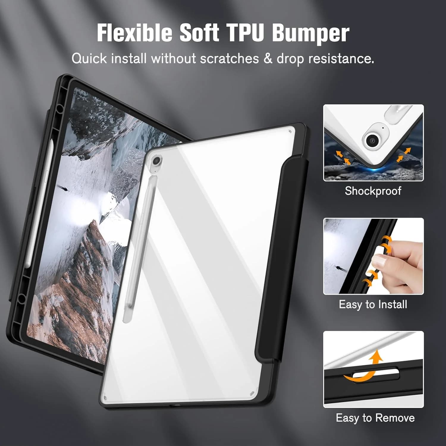 کیف اسمارت EVO تبلت Galaxy Tab S9 / S9 FE — تصویر ۴