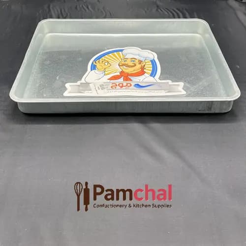 قالب کیک مستطیل 25×35 ارتفاع 4 سانت موج