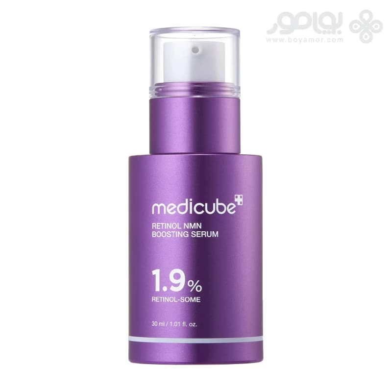 سرم بوستر جوانساز مدی کیوب مدل 1.9% RETINOL NMN حجم 30 میل — تصویر ۸