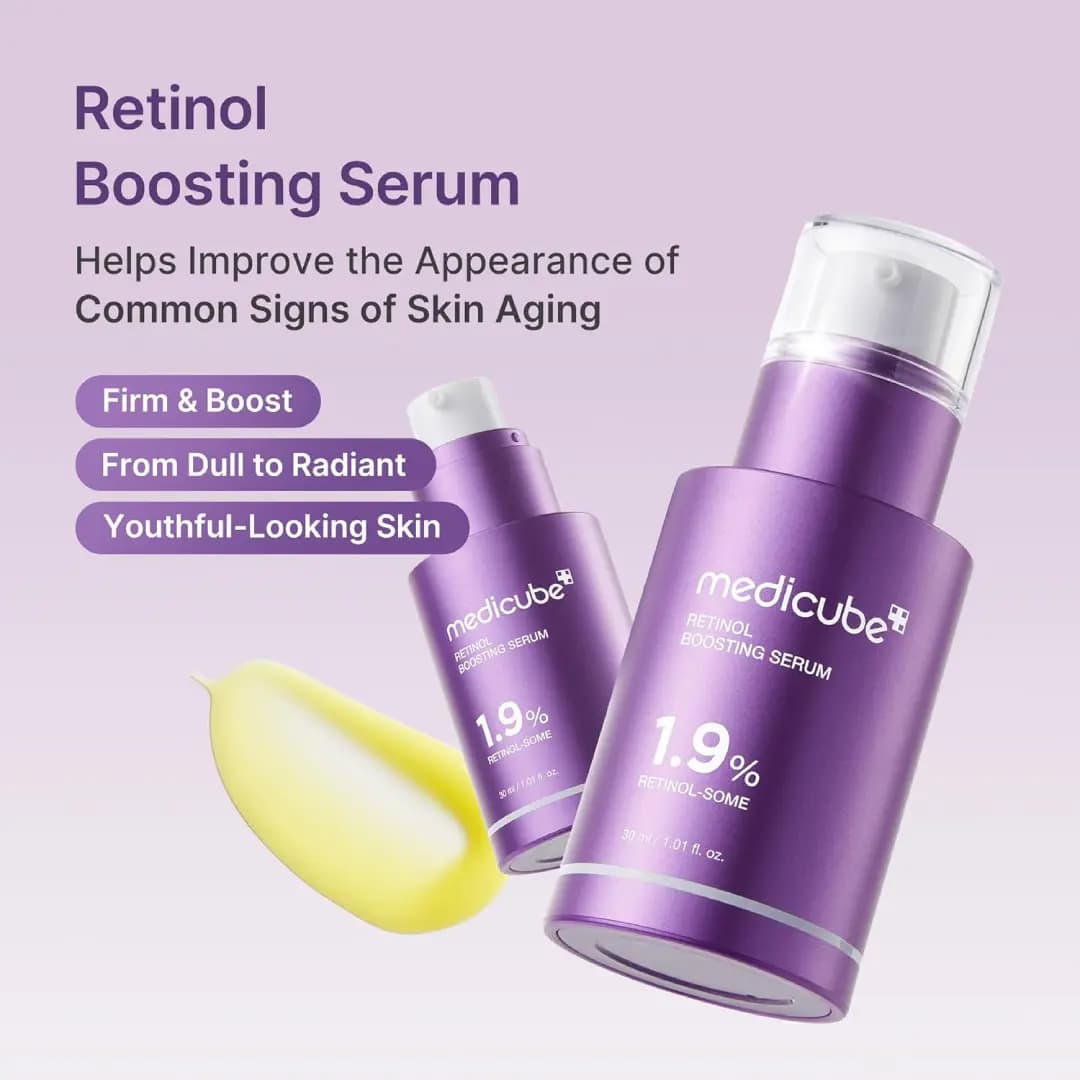 سرم بوستر جوانساز مدی کیوب مدل 1.9% RETINOL NMN حجم 30 میل — تصویر ۶