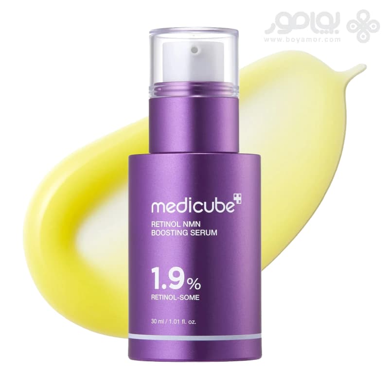 سرم بوستر جوانساز مدی کیوب مدل 1.9% RETINOL NMN حجم 30 میل — تصویر ۹