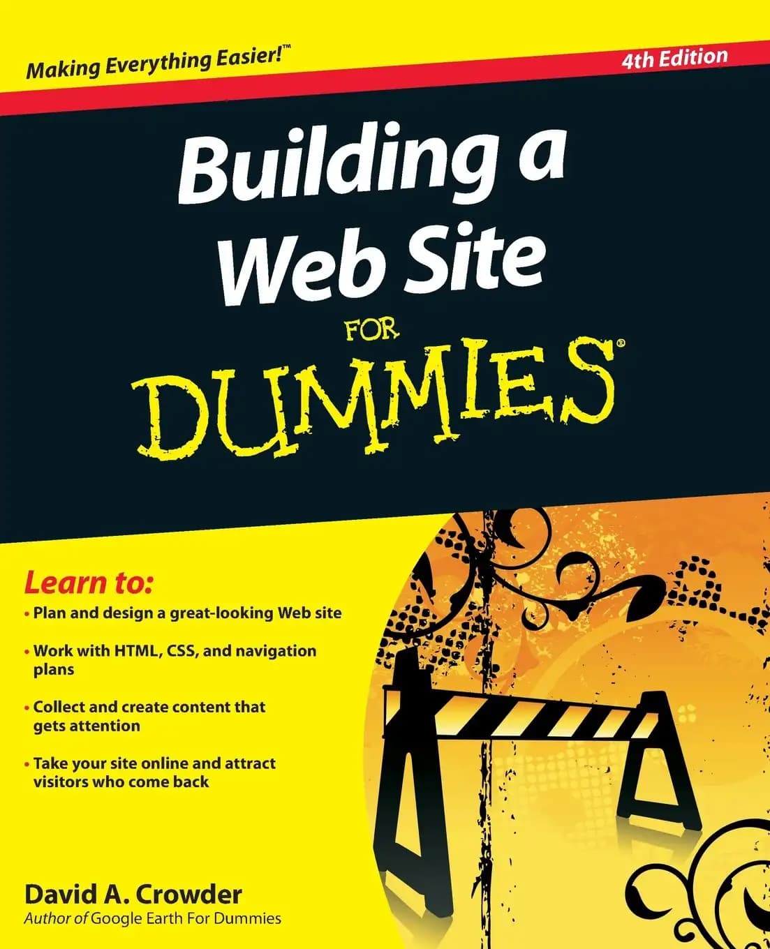 کتاب ساخت وب‌سایت برای مبتدیان، ویرایش چهارم (Building a Web Site For Dummies, 4th Edition) نسخه انگلیسی PDF | دیوید ای. کراودر — تصویر ۲