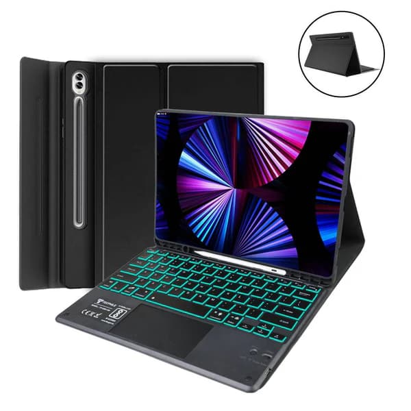 کیف کیبورد دار Galaxy Tab S10 Ultra / S9 ultra — تصویر ۴