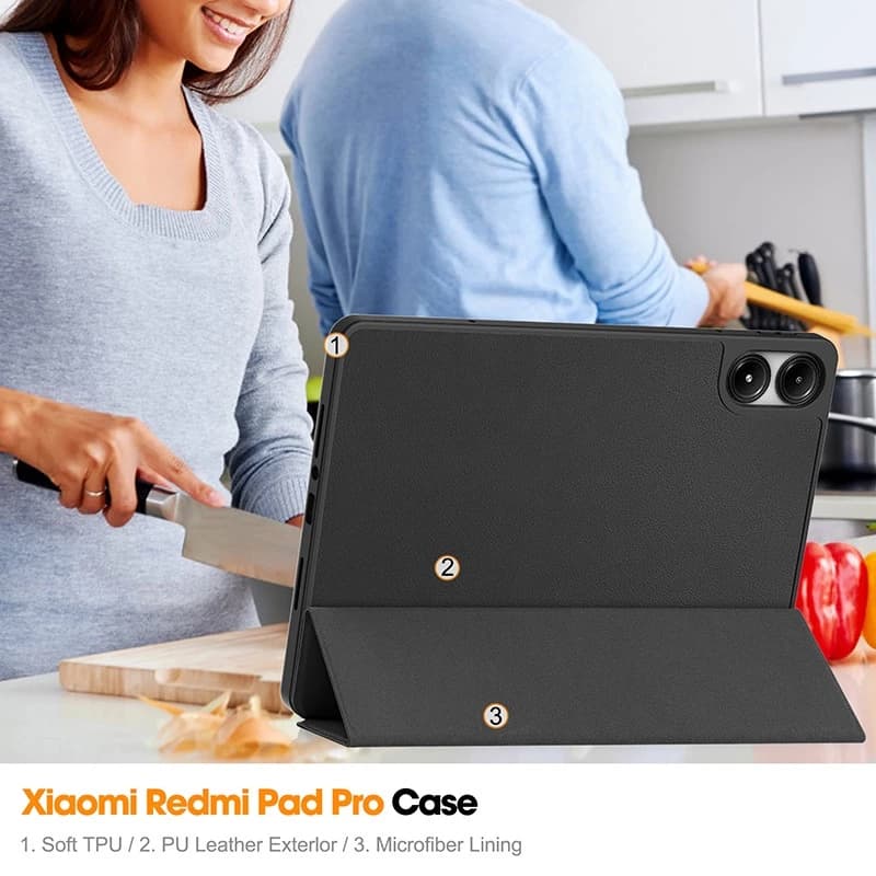 کیف اسمارت سیلیکونی Poco pad 12.1 — تصویر ۸