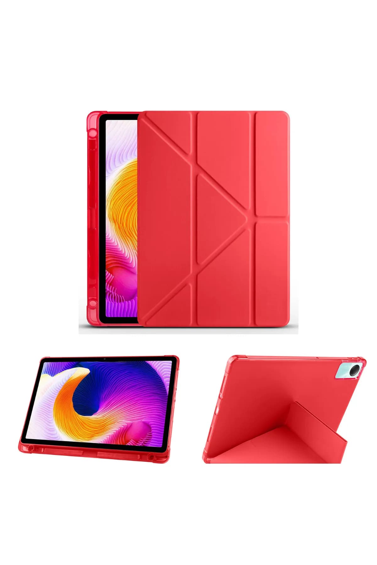 کیف اسمارت سیلیکون مگنتی Redmi pad SE 11 — تصویر ۶