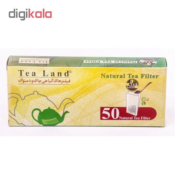فیلتر گیاهی چای و دمنوش تیلند کدA1 بسته 100 عددی کد B57 — تصویر ۲