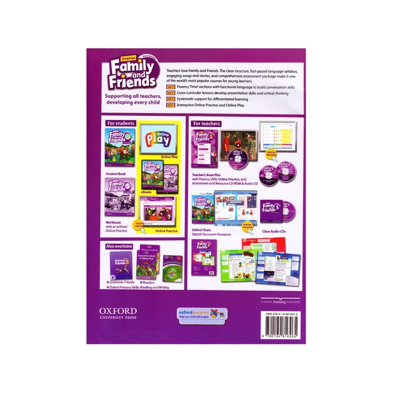 کتاب Family And Friends 5 Second Edition اثر Tamzin Thompson انتشارات الوندپویان کد B6 — تصویر ۴