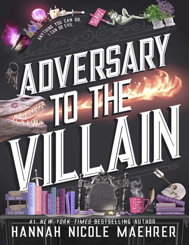کتاب Adversary to the Villain: Assistant to the Villain, Book 4 (دشمن شرور: دستیار شرور، جلد چهارم) نسخه انگلیسی PDF | هانا نیکول
