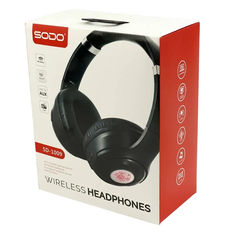 هدفون بلوتوث سودو Sodo SD-1009 رم خور — تصویر ۳