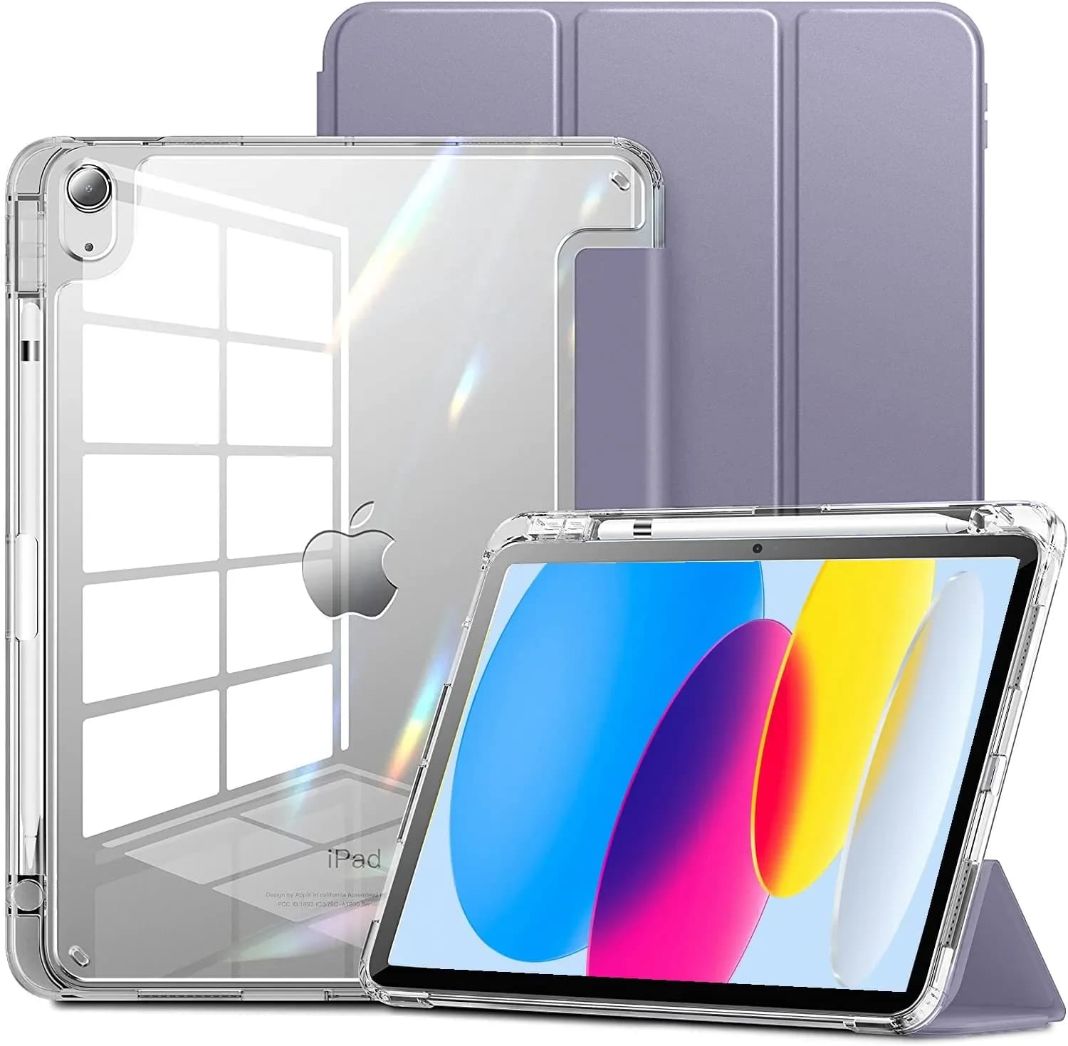 کیف اسمارت شفاف iPad 10th 10.9 2022