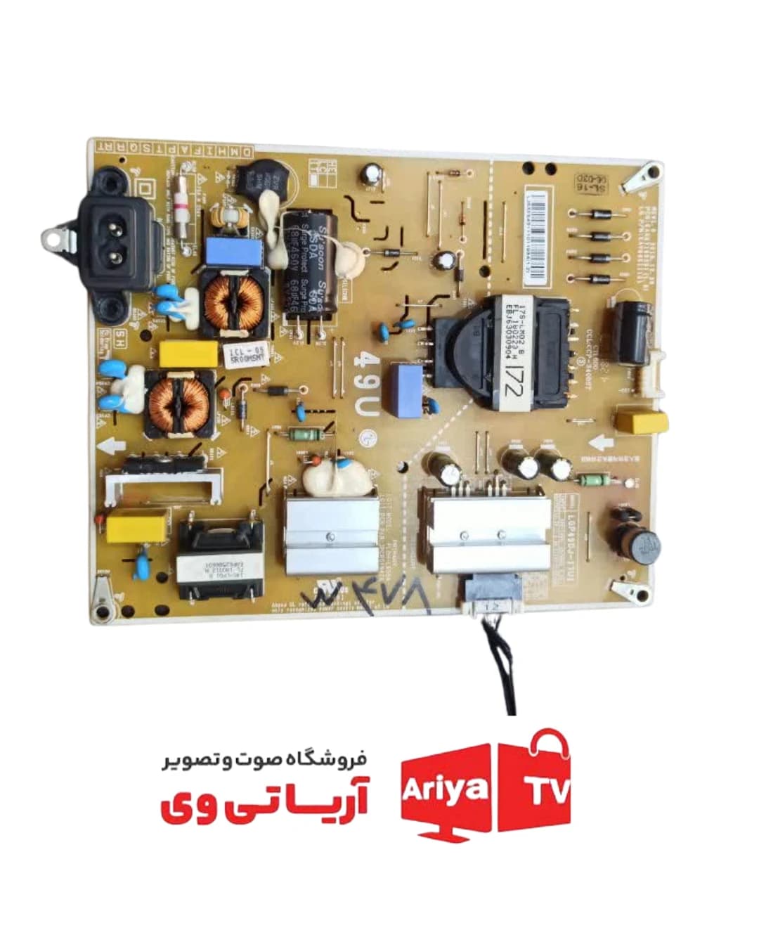 برد پاور تغذیه تلویزیون ال جی 49UJ634V