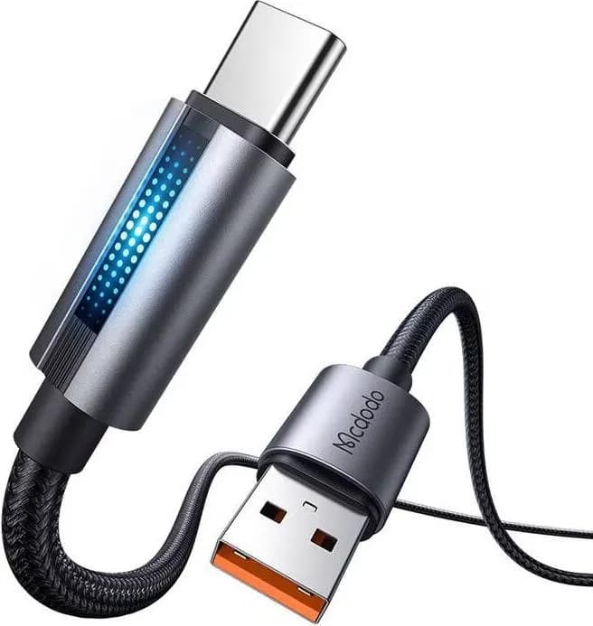 کابل USB به Type-C مک دودو Mcdodo CA-5180 طول 1.2 متر توان 100 وات — تصویر ۴