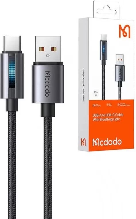 کابل USB به Type-C مک دودو Mcdodo CA-5180 طول 1.2 متر توان 100 وات — تصویر ۳