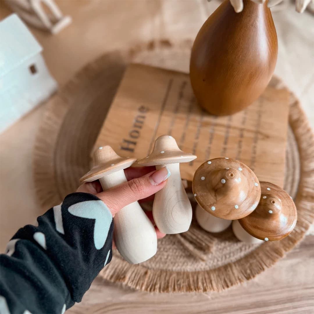 قارچ چوبی دکوری — تصویر ۵