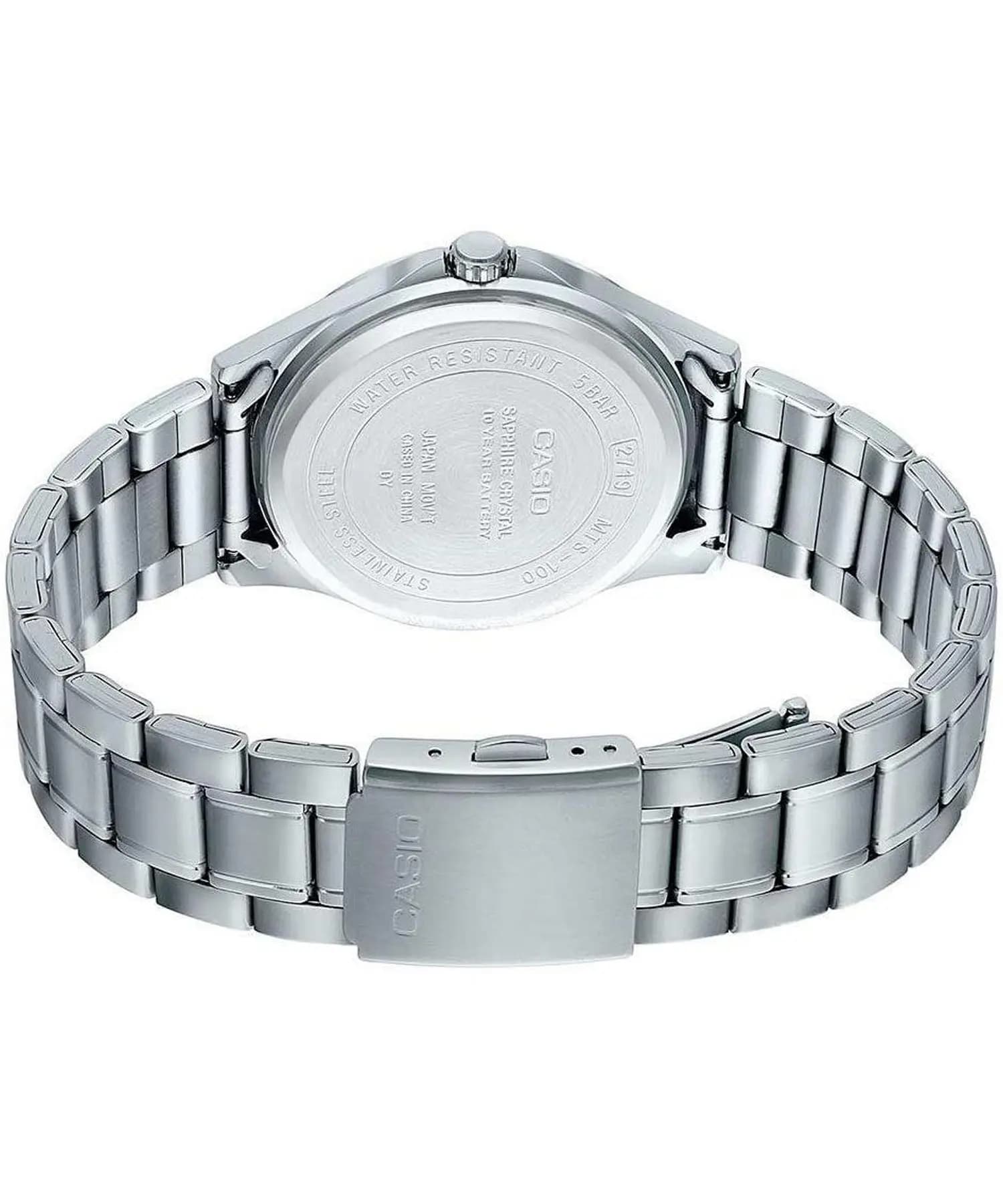ساعت مچی کاسیو مدل CASIO-MTS-100D-1A — تصویر ۲