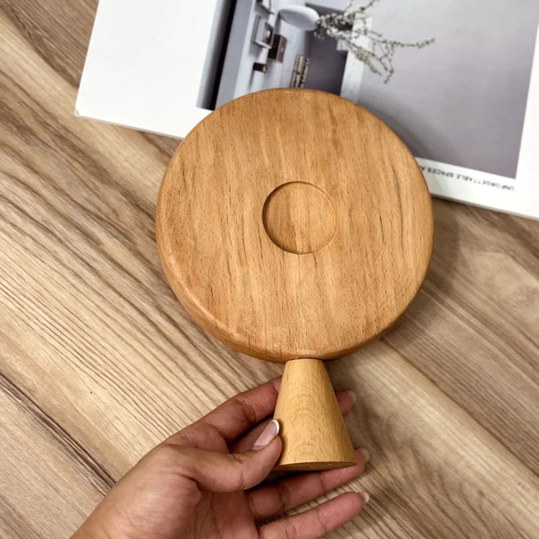 آیینه پایه دار چوبی — تصویر ۵