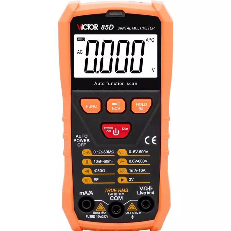 مولتی متر دیجیتال Victor 85D — تصویر ۲