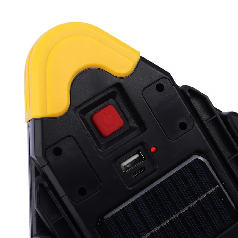 چراغ خطر چند حالته شارژی خورشیدی Hurry.bolt HB-6609 — تصویر ۸