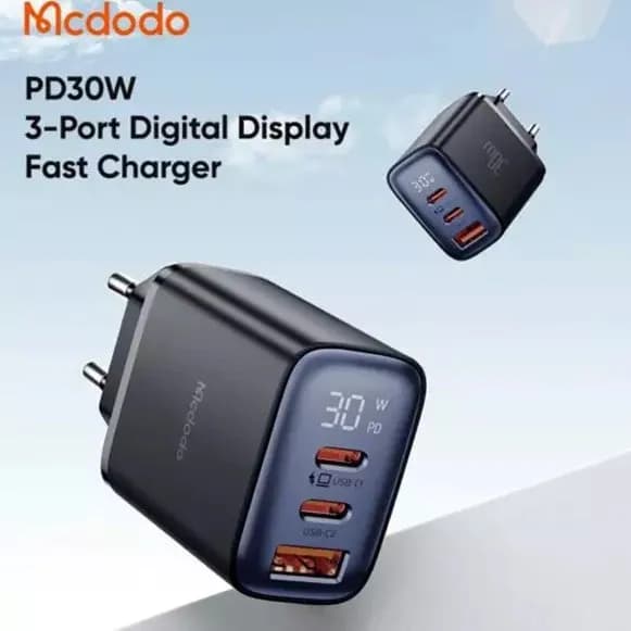 شارژر دیواری مک دودو Mcdodo CH-2180 توان 30 وات — تصویر ۳