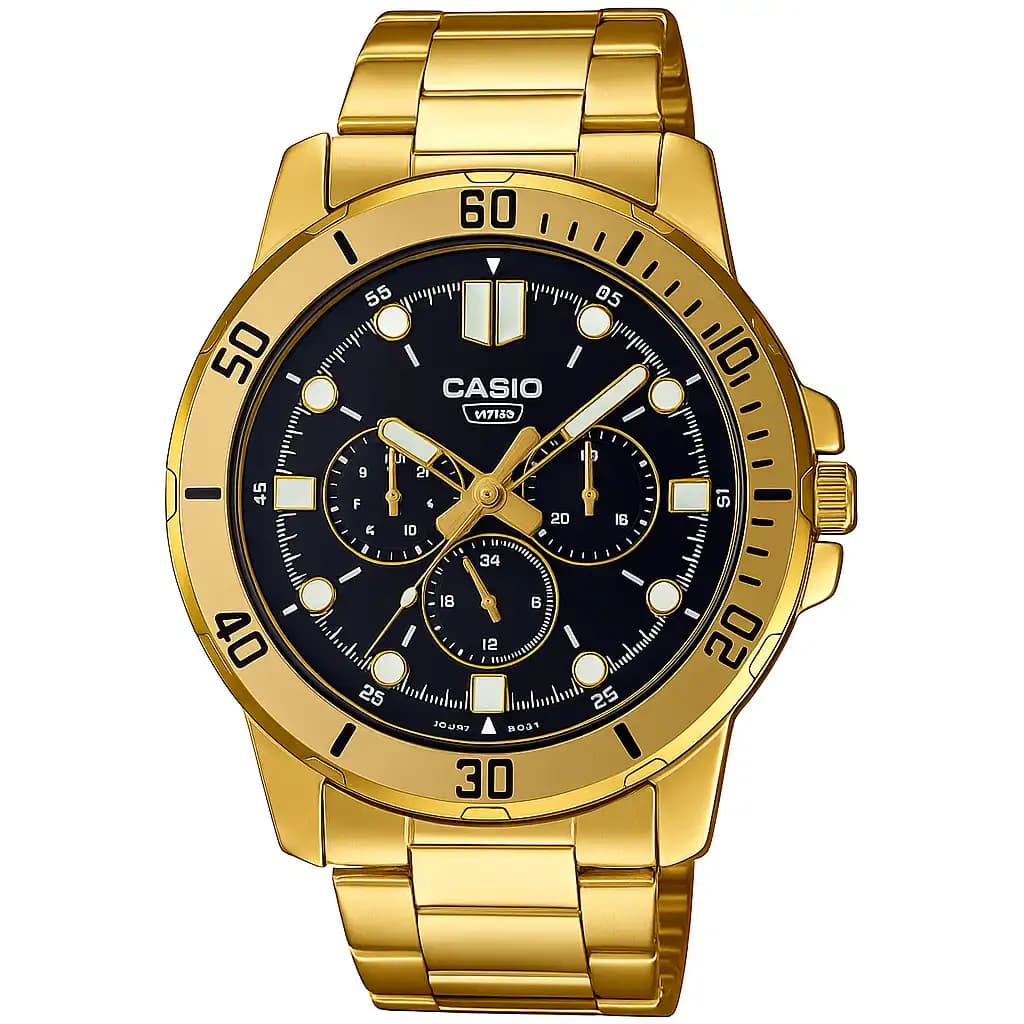 ساعت مچی کاسیو مدل CASIO-MTP-VD300G-1E