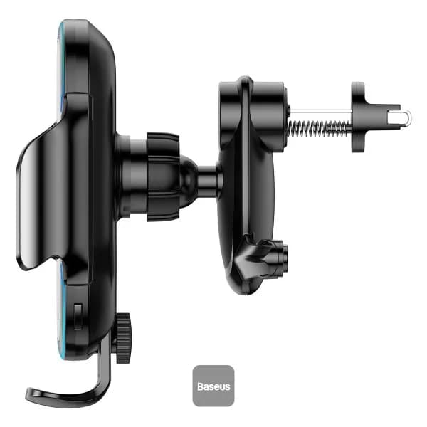 پایه نگهدارنده و شارژر وایرلس هوشمند بیسوس Baseus Light Electric WXHW03 توان 15 وات — تصویر ۴