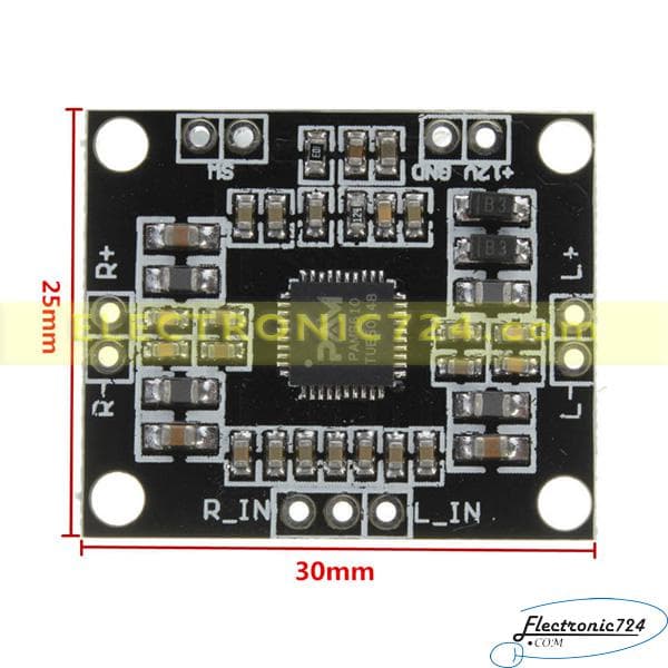 ماژول آمپلی فاير PAM8610 بدون پتانسیومتر — تصویر ۵