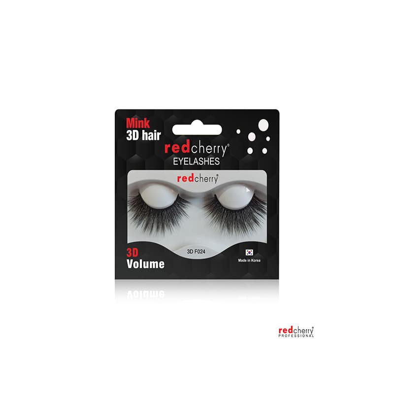 مژه ردچری ۳D جفتی کد F024