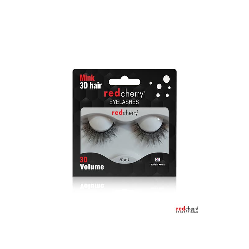 مژه ۳D جفتی ردچری کد A017