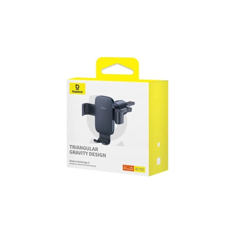 هولدر دریچه کولری بیسوس Baseus BS-CM028 Metal Age 3 Gravity Car Mount C40467600811-00 — تصویر ۵
