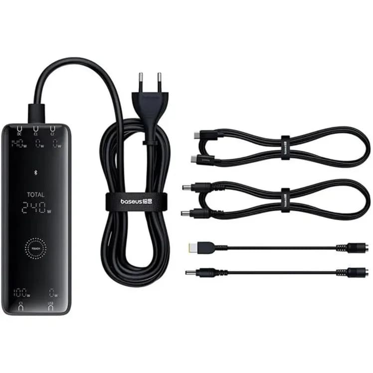 هاب شارژر 5 پورت بیسوس Baseus P10163901113 Simultaneous Charging CCGAN240CE توان 240 وات — تصویر ۷