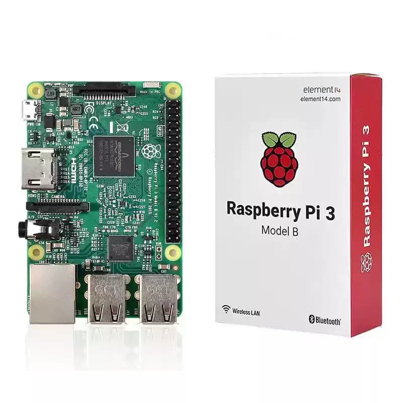Raspberry PI 3B کامپیوتر تکبوردی