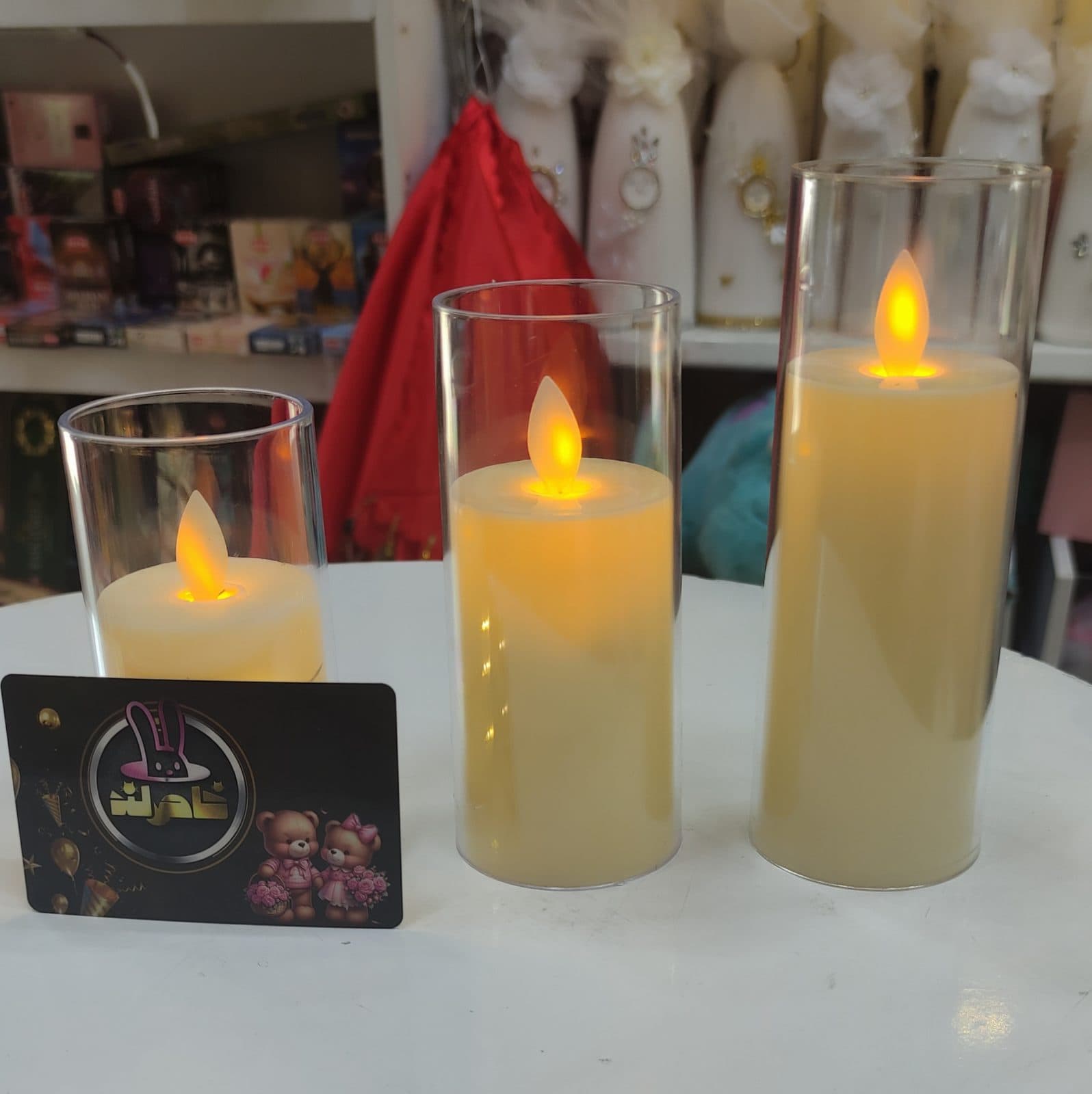 شمع باتری خور