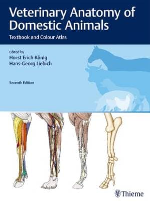 دانلود کتاب Veterinary Anatomy of Domestic Animals: Textbook and Colour Atlas