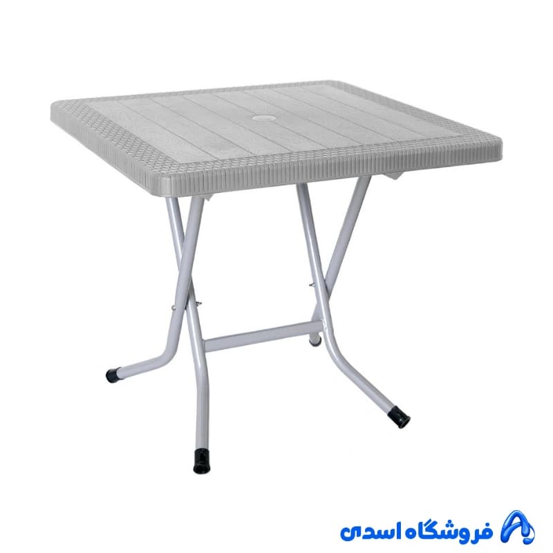 میز مربع حصیر بافت ناصر پلاستیک کد 523 — تصویر ۵