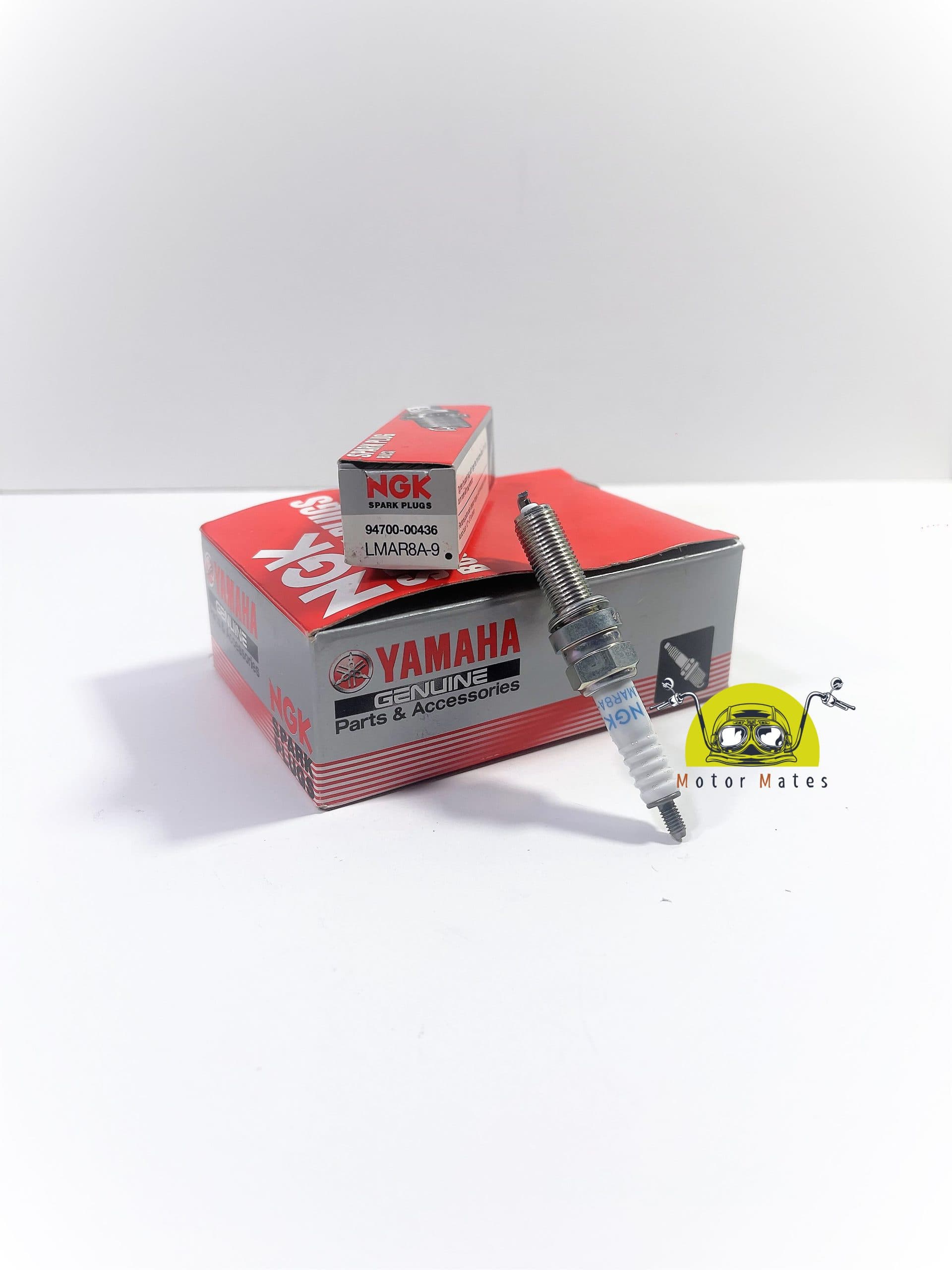 شمع موتورسیکلت NGK LMAR8A-9 اصل ژاپن XMAX — تصویر ۲