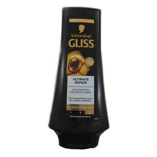 نرم کننده مو آلمانی گلیس Gliss Ultimate Repair مناسب موهای بسیار آسیب دیده و خشک 360 میل