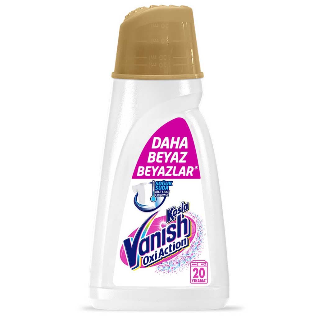 مایع لکه بر لباس Vanish Oxi Action Gold ونیش مناسب لباس های سفید 1000 میل