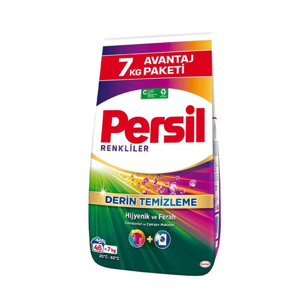پودر لباسشویی پرسیل Persil Double Phase Color دو فاز مناسب انواع لباس‌ها با رایحه گل رز 7 کیلوگرم