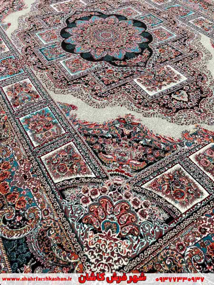 فرش طرح حوض نقره فیلی 700 شانه — تصویر ۶