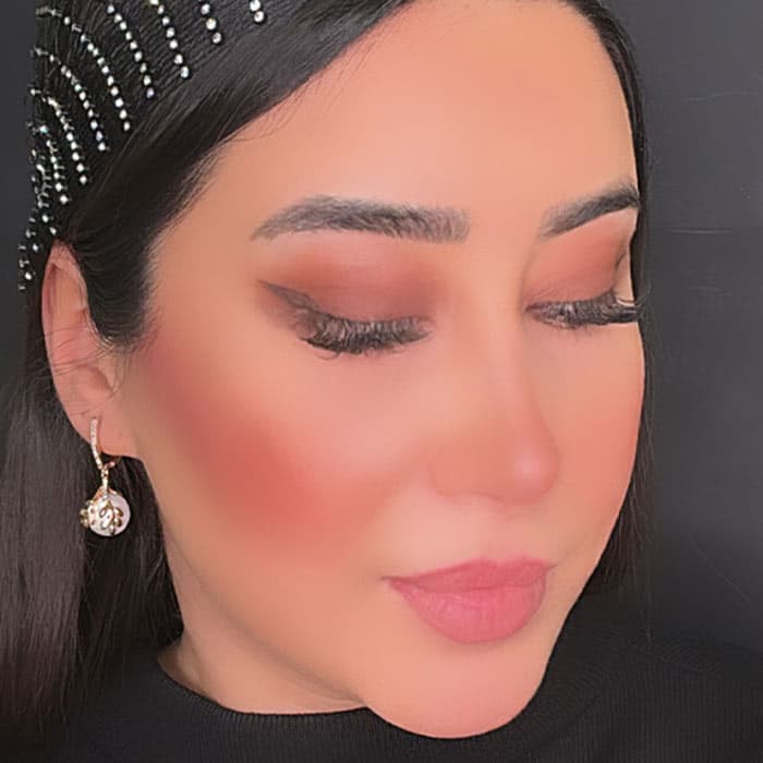 گوشواره زنانه ژوپینگ طرح مروارید و برگ طلایی