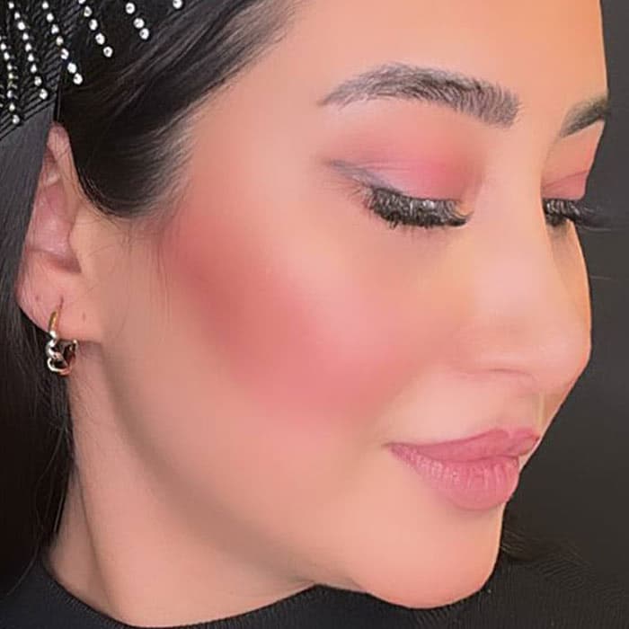 گوشواره زنانه حلقه دو رنگ ژوپینگ