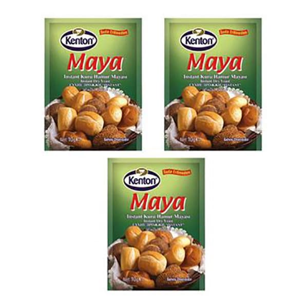 خمیر مایه خشک فوری بسته 3 عددی کنتون Kenton — تصویر ۲