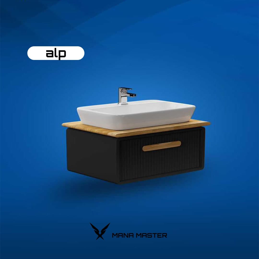 ست کابینت و روشویی کسری مدل آلپ درجه 3 — تصویر ۳