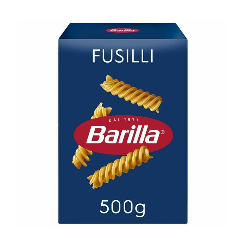 ماکارونی فرم پیچی باریلا Barilla مدل Fusilli حجم 500 گرم N°98