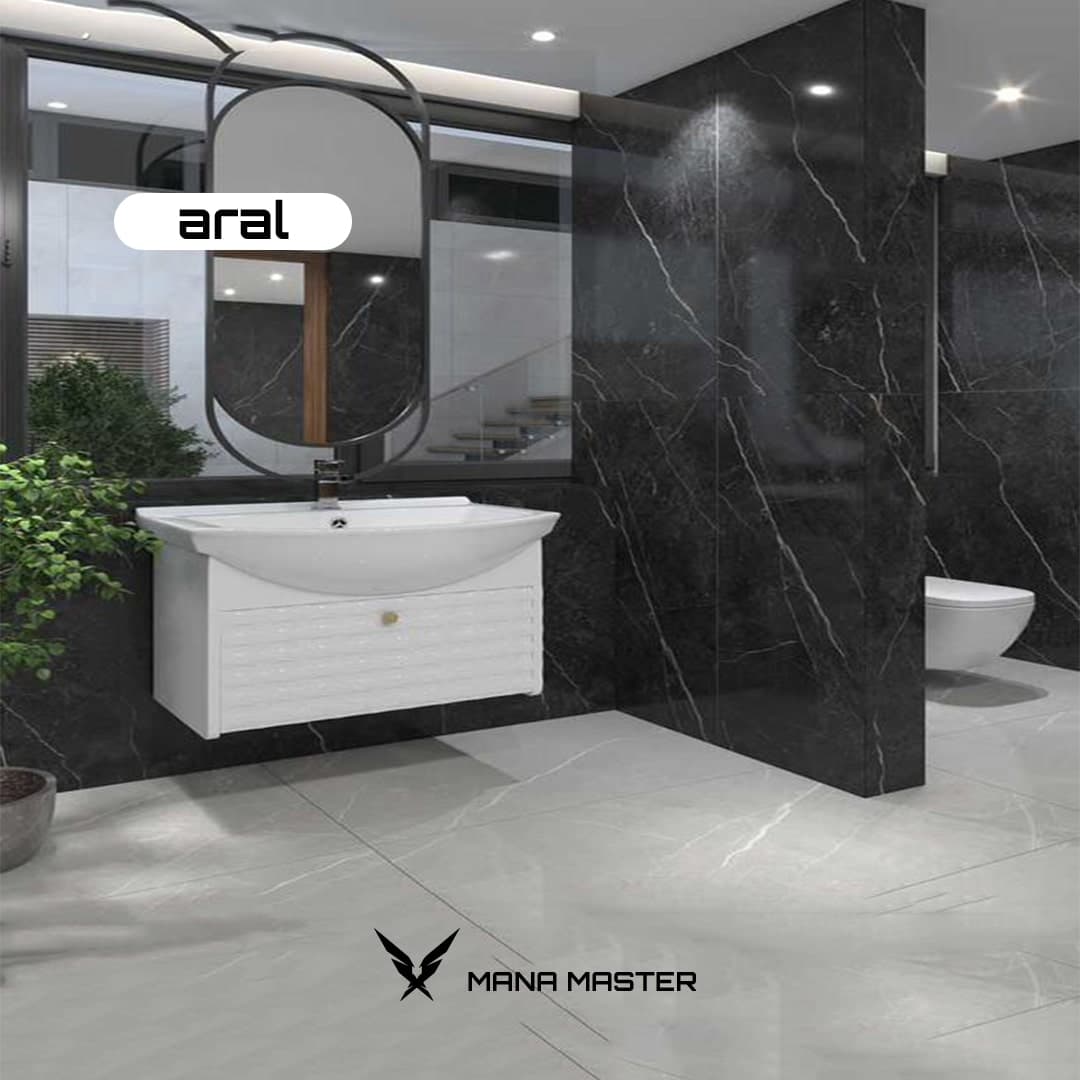 ست کابینت و روشویی کسری مدل آرال درجه 3